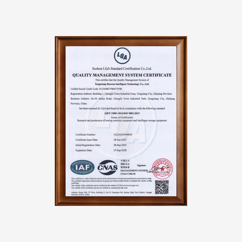 ISO 9001 Quality Management System